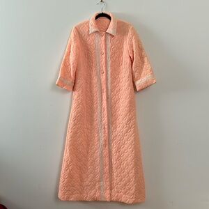 Incredible Floor Length Vintage Bed Jacket Size Small